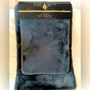 PURE BATH 2-PIECE BATH RUG SET